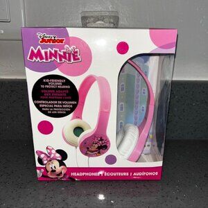 Kid Safe Disney© Minnie Mouse Headphones with Volume Limit Technology NEW IN BOX